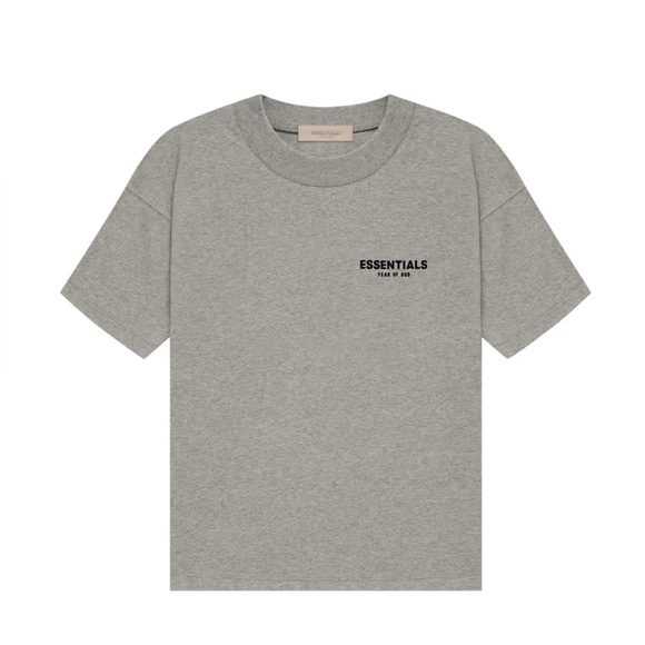 Essentials Heather Gray Short Sleeve Tee - Picture 1 of 3